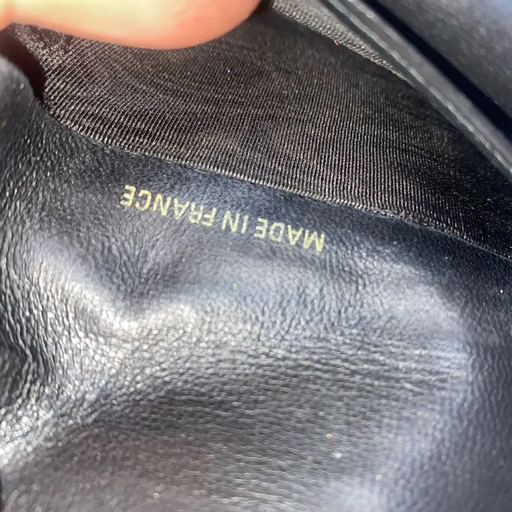 Authentic Chanel Caviar Compact Wallet Black - Picture 10 of 10